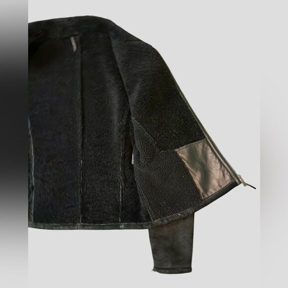 Gucci by Tom Ford Suede and 100% Shearling coat. Size 50 - Picture 11 of 12